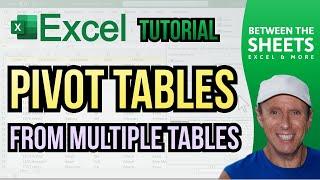 Create Pivot Tables from Multiple Tables