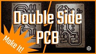 Double Side PCB: Making The PCB - The Ant Way