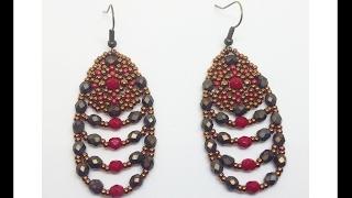 Orecchini Strange (DIY Tutorial Strange Earrings)