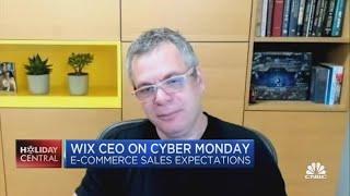 Wix CEO Avishai Abrahami looks at Black Friday's online sales