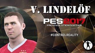 PES 2017 Face Build Victor Lindelöf (Manchester United)