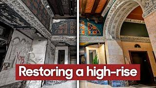 Restoring Detroit: This Historic Building was Nearly DEMOLISHED.