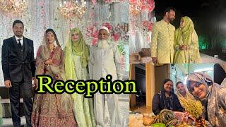 Reception Bachpan ki yaadKhala leke aaye khazana #meenazfam#shadi#childhood #memories#bride#food