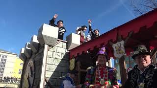 Rosenmontagsumzug der Foaset in Fulda 2025 CV Bronnzell