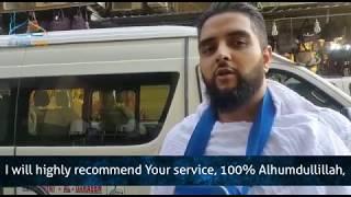 AlHaram travel reviews by Nisar Ahmed and Bilal our valued customers!