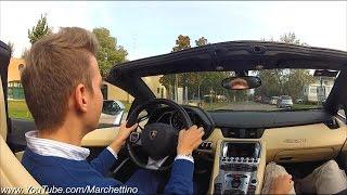 I drive the Lamborghini Aventador Roadster - OMG Dat Sound!