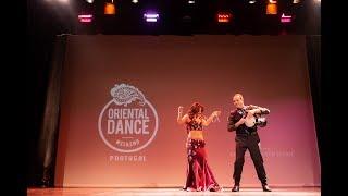 Tânia Guedes ◇ Queen Category at ORIENTAL DANCE WEEKEND 2018 ◇ IMPROVISATION Live Drum ◇