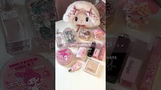 cute makeup products 🫶 #shortvideo #kbeauty #koreanmakeup #makeup #aesthetic #pink #girly