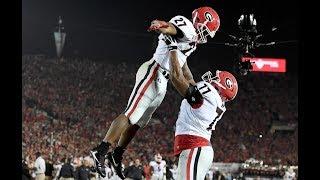 #3 Georgia vs #2 Oklahoma | 2018 Rose Bowl Game Highlights