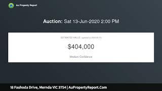 18 Fashoda Drive, Mernda VIC 3754 | AuPropertyReport.Com