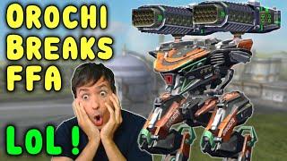 OROCHI at FREE FOR ALL Deleting Everyone - War Robots Mk2 Gameplay WR