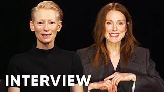 The Room Next Door interview: Julianne Moore & Tilda Swinton