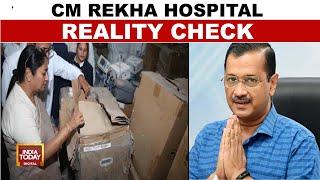 Delhi CM Rekha Gupta Conducts Reality Check In Delhi Hospital | India Today News