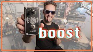 Using a Booster Pedal on Other Pedals | Dunlop EP101 Preamp