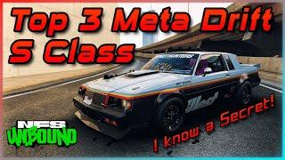 $ecret PAY to WIN?! Top 3 PRO DRIFT Cars for S Class  - Need for Speed Unbound