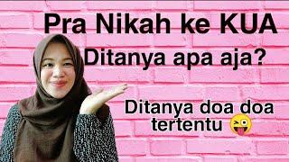 Bimbingan Pra Nikah || Screening KUA