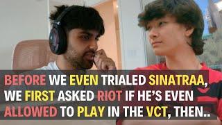 Chet On Sinatraa's NRG Trials & Riot Allowing Him To Be Back In VCT