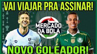 SAIU AGORA! VIAJA PARA ASSINAR! PALMEIRAS DECIDE!  NOVO GOLEADOR NA MIRA