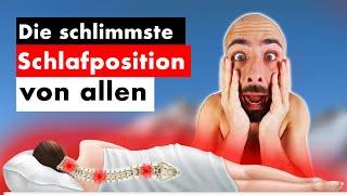 Die RICHTIGE Schlafposition | mache nicht diesen Fehler!