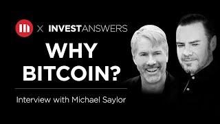 Why Bitcoin: Michael Saylor Interview - #Bitcoin #LostCoins $MSTR #Future #Math Education + more