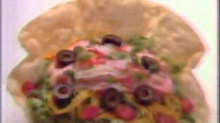 Taco Bell Seafood Salad commercial 1986