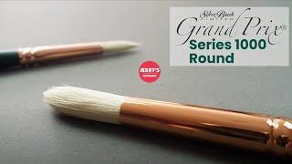 Superior Round Bristle Brushes by Silver Brush Grand Prix®