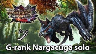 MHGU | G-rank Nargacuga solo (Valor Long Sword) - 3'37