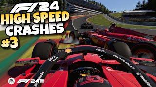 F1 24 HIGH SPEED CRASHES #3