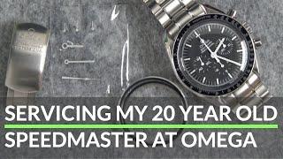 Servicing My 20+ Year Old Speedmaster at Omega, Experience & Cost