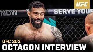 Roman Dolidze Octagon Interview | UFC 303