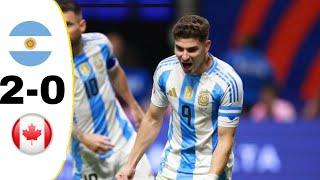 Argentina vs Canada | 2024 Copa America |Match highlights