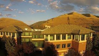 Drone Visits College of Business