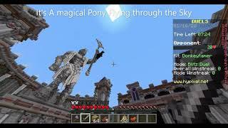 It's A Magical Pony Flying Through The Sky
