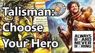 Talisman 5th Edition (Avalon Hill) - A Closer Look at the Hero Characters | Sponsored