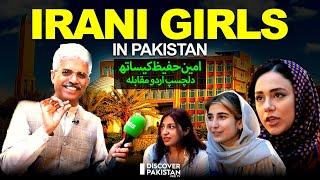 Iranian Girls in Pakistan | Interesting Urdu Contest with Amin Hafeez | Discover Pakistan TV