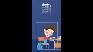 Boring | 1 Minute Chat |#shorts #talk #1minutetalk #boring  #learing #一分鐘 #英語口語