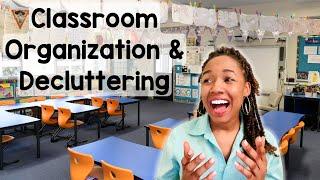 Classroom Organization and Decluttering Tips for Teachers