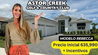 Descubre el Modelo Rebecca en Astor Creek: Port St. Lucie, FL - 2,586 pies cuadrados desde $635,990!