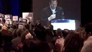 Brian Colon accepts the nomination for Lt. Governor State of NM