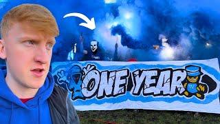 I Joined Europes CRAZIEST Non-League Fans to Celebrate ONE Year! 