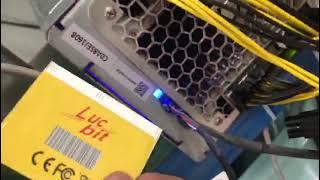 8.21 LUCBIT ASIC MINING AVALON 852 TEST