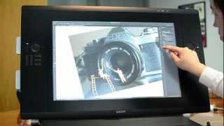 Wacom Cintiq 24HD Touch Demo