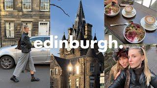 girls trip to edinburgh | coffee dates, thrifting & exploring the city