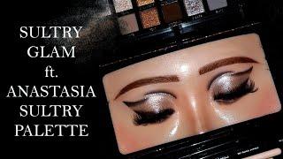 Inverted sultry glam ft. Anastasia sultry palette | GLAMBYSAMIYA | #makeup #sultry #anastasia #eyes