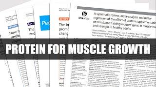 Protein for Muscle Growth | Amount, Timing, Quality & Supplementation