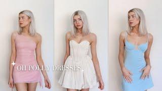 Oh Polly dress try on haul | spring/summer dresses