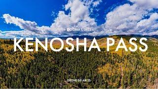 Kenosha Pass Colorado 2022 Fall 4K Drone