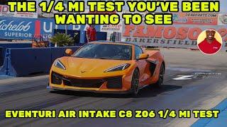 Ultimate C8 Z06 Test: Eventuri Air Intake, Soler Performance Throttle Body, Awe Exhaust!