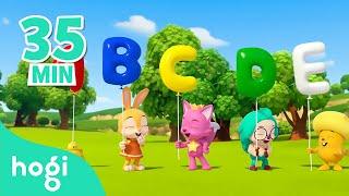 ABC Song with Balloons and More｜Learn ABC｜Nursery Rhymes｜Hogi Pinkfong