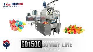 How to make cute gummy bears: TG Brand Fully Automatic Gummy Making Machine